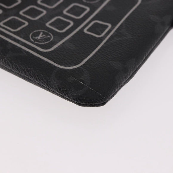 LOUIS VUITTON Monogram Eclipse Fragment iPhone Case M64433 LV Auth 184781M