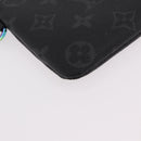 LOUIS VUITTON Monogram Eclipse Fragment iPhone Case M64433 LV Auth 184781M-16