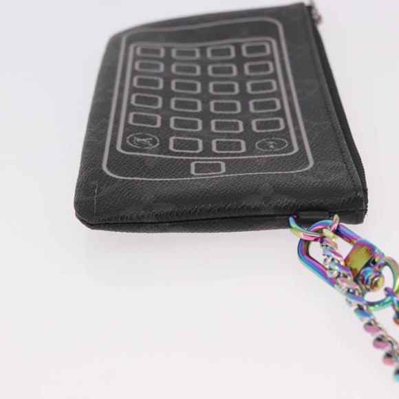 LOUIS VUITTON Monogram Eclipse Fragment iPhone Case M64433 LV Auth 184781M