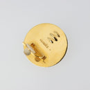 HERMES Emile Earring metal Gold Tone Auth 184783V-5