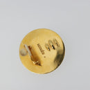 HERMES Emile Earring metal Gold Tone Auth 184783V-9