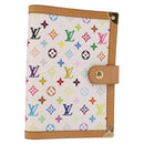 LOUIS VUITTON Monogram Multicolor Agenda PM Planner Cover R21074 Auth 184784SAM-1