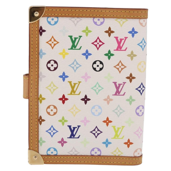 LOUIS VUITTON Monogram Multicolor Agenda PM Planner Cover R21074 Auth 184784SAM
