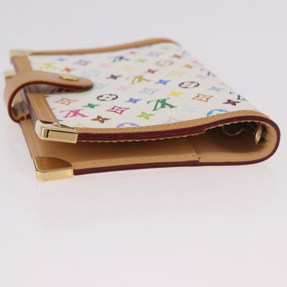LOUIS VUITTON Monogram Multicolor Agenda PM Planner Cover R21074 Auth 184784SAM