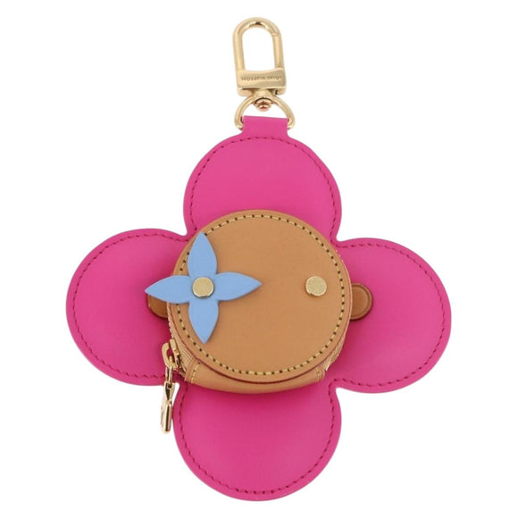 LOUIS VUITTON Vivienne Coin Purse Leather Pink M81700 LV Auth 184785SAM