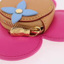 LOUIS VUITTON Vivienne Coin Purse Leather Pink M81700 LV Auth 184785SAM-8