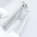 CHANEL Matelasse Chain Shoulder Bag Lamb Skin Silver CC Auth 184788SAM-20