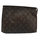LOUIS VUITTON Monogram Poche Toilette 26 Pouch M47542 LV Auth 184789-1