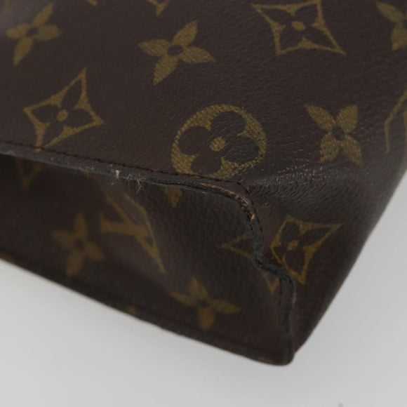 LOUIS VUITTON Monogram Poche Toilette 26 Pouch M47542 LV Auth 184789