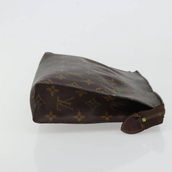 LOUIS VUITTON Monogram Poche Toilette 26 Pouch M47542 LV Auth 184789