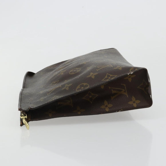 LOUIS VUITTON Monogram Poche Toilette 26 Pouch M47542 LV Auth 184789