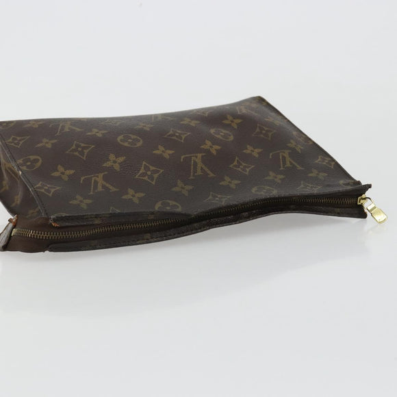 LOUIS VUITTON Monogram Poche Toilette 26 Pouch M47542 LV Auth 184789