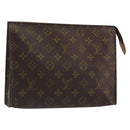 LOUIS VUITTON Monogram Poche Toilette 26 Pouch M47542 LV Auth 184790-1