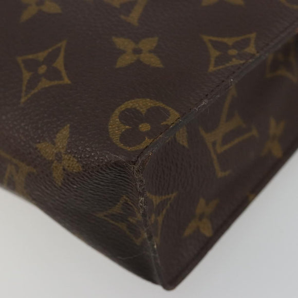 LOUIS VUITTON Monogram Poche Toilette 26 Pouch M47542 LV Auth 184790