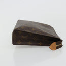 LOUIS VUITTON Monogram Poche Toilette 26 Pouch M47542 LV Auth 184790-3