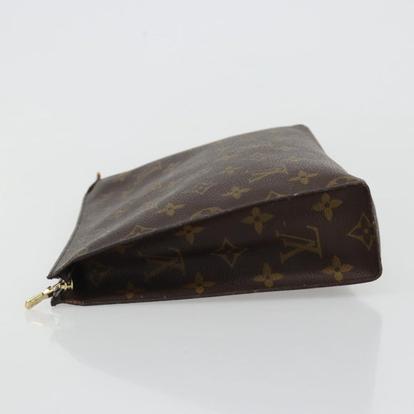 LOUIS VUITTON Monogram Poche Toilette 26 Pouch M47542 LV Auth 184790