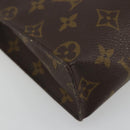 LOUIS VUITTON Monogram Poche Toilette 26 Pouch M47542 LV Auth 184790-14