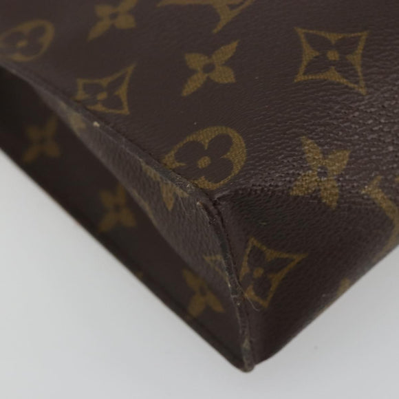 LOUIS VUITTON Monogram Poche Toilette 26 Pouch M47542 LV Auth 184790