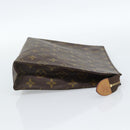 LOUIS VUITTON Monogram Poche Toilette 26 Pouch M47542 LV Auth 184791-4
