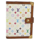 LOUIS VUITTON Monogram Multicolor Agenda PM Planner Cover R21074 Auth 184793-2