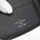 LOUIS VUITTON Monogram Eclipse Zippy Compact Wallet M80426 LV Auth 184794-9