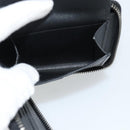LOUIS VUITTON Monogram Eclipse Zippy Compact Wallet M80426 LV Auth 184794-11