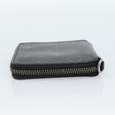 LOUIS VUITTON Monogram Eclipse Zippy Compact Wallet M80426 LV Auth 184794-3