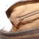 GUCCI GG Supreme Web Sherry Line Bag PVC Beige Gold 89 02 032 Auth 184796-20