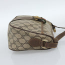 GUCCI GG Supreme Web Sherry Line Bag PVC Beige Gold 89 02 032 Auth 184796-4