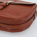 LOUIS VUITTON Epi Jeune FilleMM Shoulder Bag Brown M52153 LV Auth 184798-10
