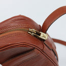 LOUIS VUITTON Epi Jeune FilleMM Shoulder Bag Brown M52153 LV Auth 184798-14