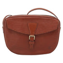 LOUIS VUITTON Epi Jeune FilleMM Shoulder Bag Brown M52153 LV Auth 184798-2