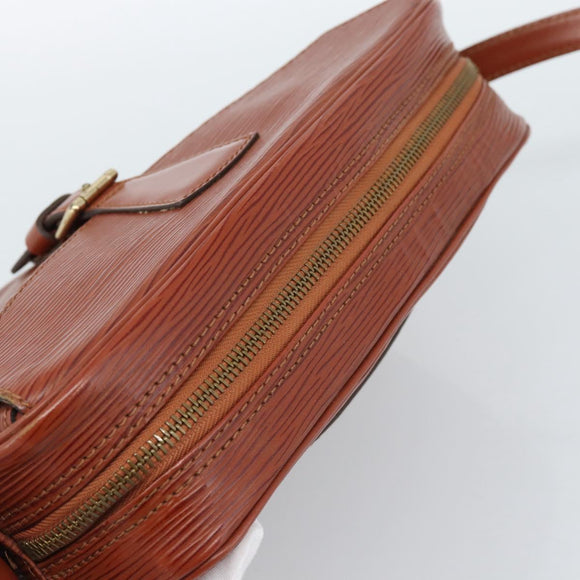 LOUIS VUITTON Epi Jeune FilleMM Shoulder Bag Brown M52153 LV Auth 184798