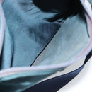 PRADA Shoulder Bag Nylon Blue Silver Auth 184803-11