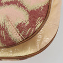 Vivienne Westwood Shoulder Bag Canvas Pink Gold Auth 184804A-12