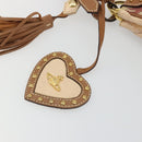 Vivienne Westwood Shoulder Bag Canvas Pink Gold Auth 184804A-14