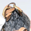 Vivienne Westwood Shoulder Bag Canvas Pink Gold Auth 184804A-20