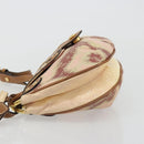 Vivienne Westwood Shoulder Bag Canvas Pink Gold Auth 184804A-5