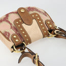 Vivienne Westwood Shoulder Bag Canvas Pink Gold Auth 184804A-6