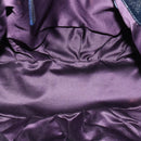 Miu Miu Tote Bag Patent leather Navy Gold Auth 184812A-11