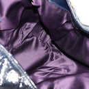 Miu Miu Tote Bag Patent leather Navy Gold Auth 184812A-18