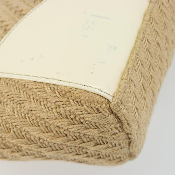 PRADA Umhängetasche Bast Beige Gold Original 184813A