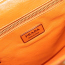 PRADA Shoulder Bag Raffia Beige Gold Auth 184813A-22