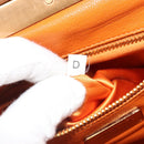 PRADA Shoulder Bag Raffia Beige Gold Auth 184813A-11