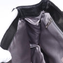 CHANEL Chain Matelasse Shoulder Bag Lamb Skin Black Silver CC Auth 184814SAV-22