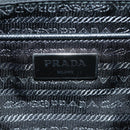 PRADA Backpack PVC Canvas Silver Auth 184815M-29
