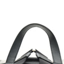 PRADA Backpack PVC Canvas Silver Auth 184815M-14