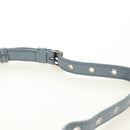 Miu Miu Chain Shoulder Bag fur Blue Silver Auth 184817M-15