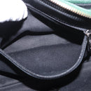 CHANEL Chain Matelasse 25 Shoulder Bag Caviar Skin Green CC Auth 184818SAV-27