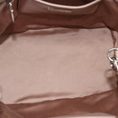 Miu Miu Matelasse Hand Bag Leather 2way Pink Silver Auth 184822SAM-10